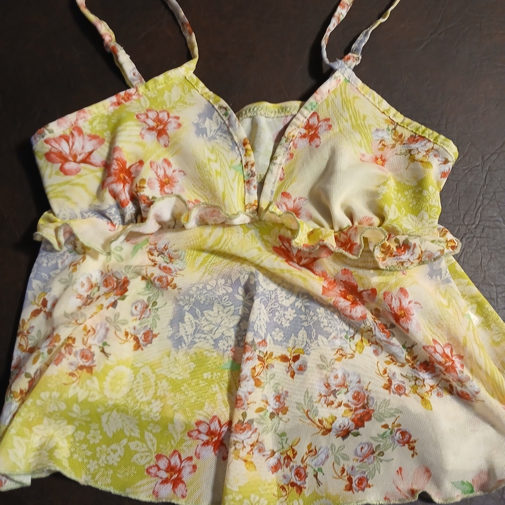 Floral Print Women's Top